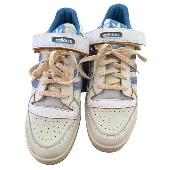 NWT Men\'s Adidas Baby Blue Forum 84 LG White Clear Sky Sneakers - Size 12.5 main image 3